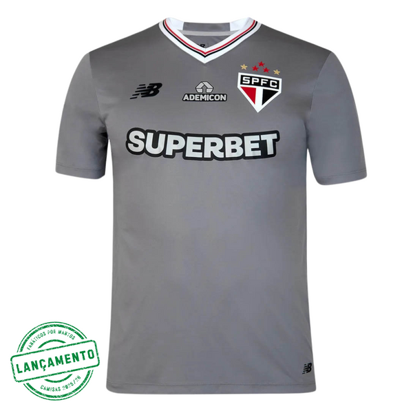 Camisa São Paulo 25/26 Grey Days
