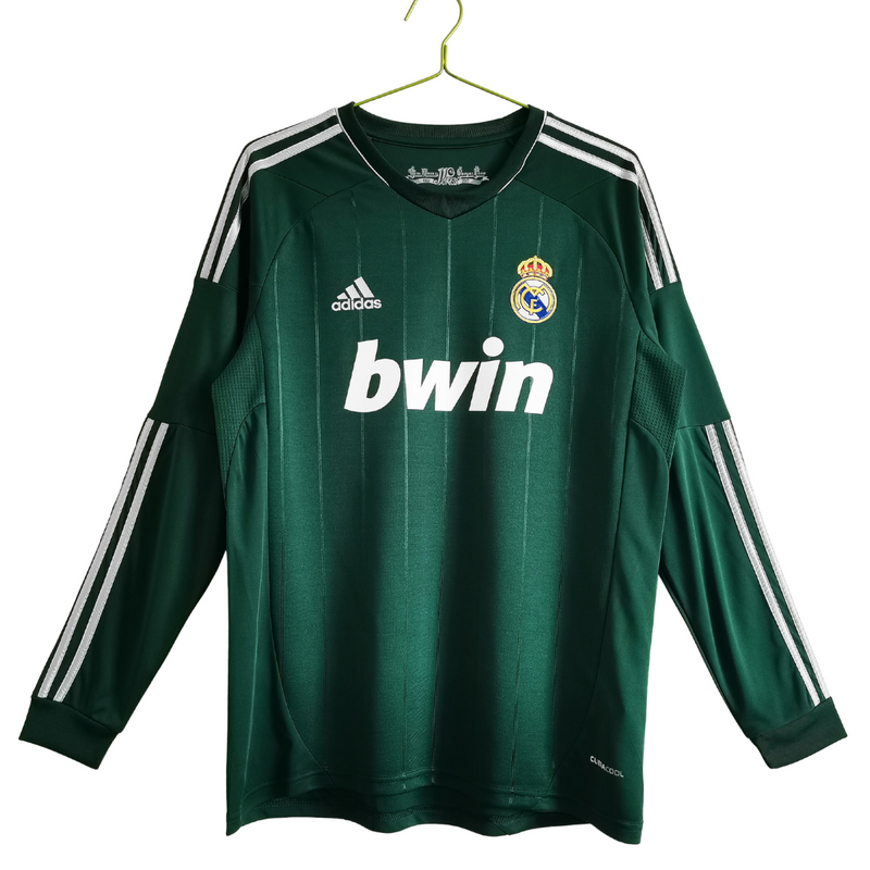 Camisa Retrô Real Madrid Manga Longa 2012/13 Third