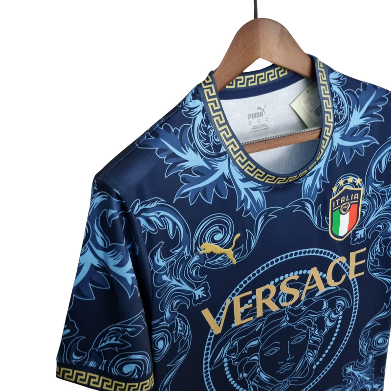 Camisa Retrô Seleção Itália 2020/22 Edição Especial Versace