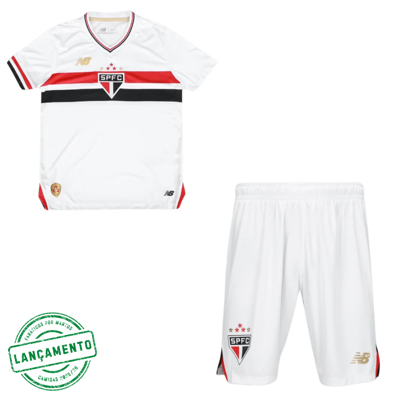 Kit Infantil São Paulo 25/26 Home