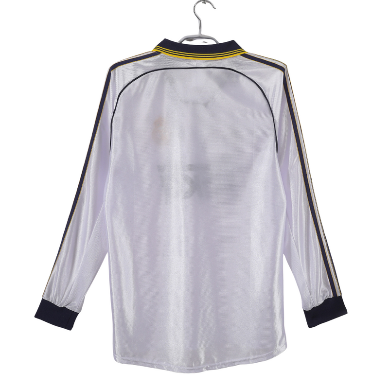 Camisa Retrô Real Madrid Manga Longa 1998/99 Home