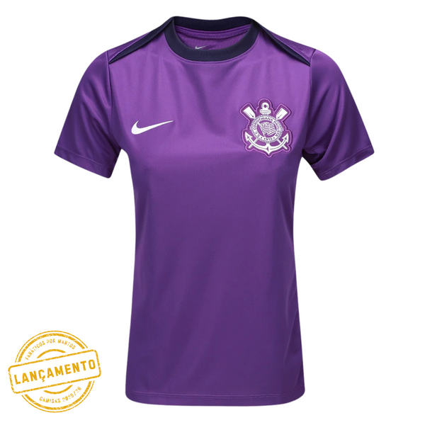 Camisa Feminina Corinthians 2025/26 Treino