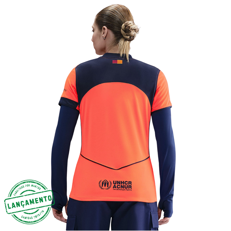Camisa Feminina Barcelona 2025/26 Third
