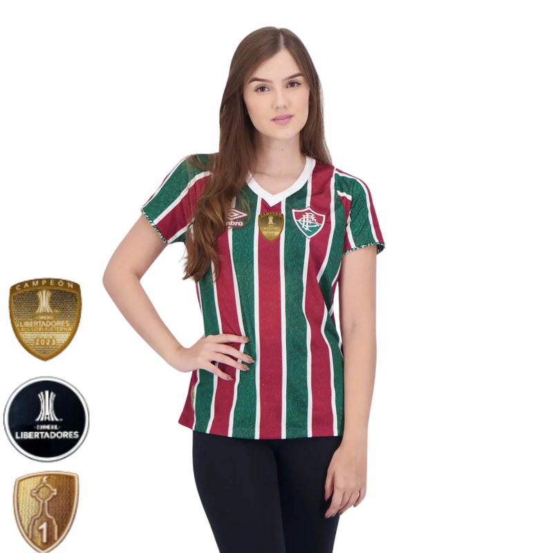 Camisa Feminina Fluminense 2024/25 Home