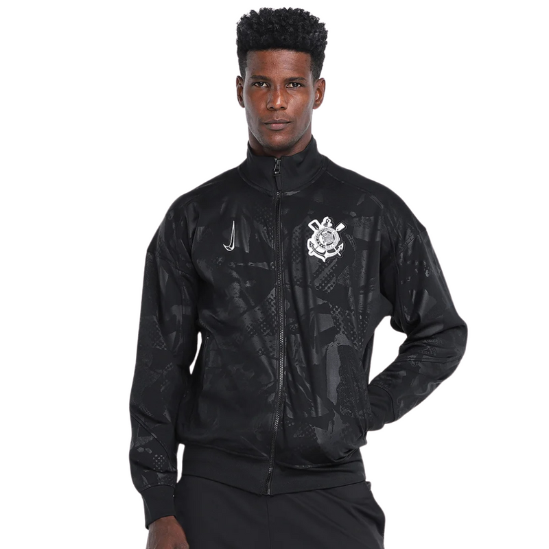 Jaqueta III Corinthians 24/25 Masculina - Preto