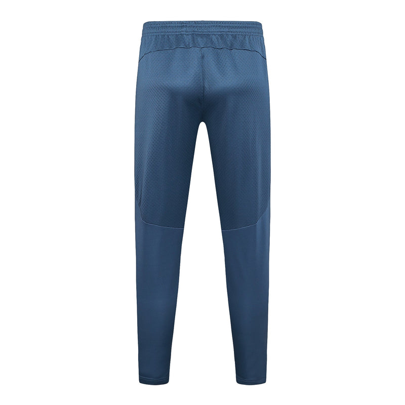 Conjunto Manchester City Zíper Curto Azul